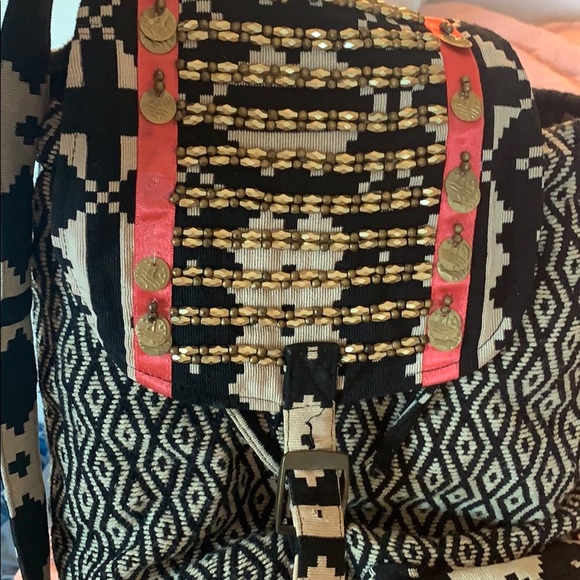 Boho chic backpack - Picture 3 of 4